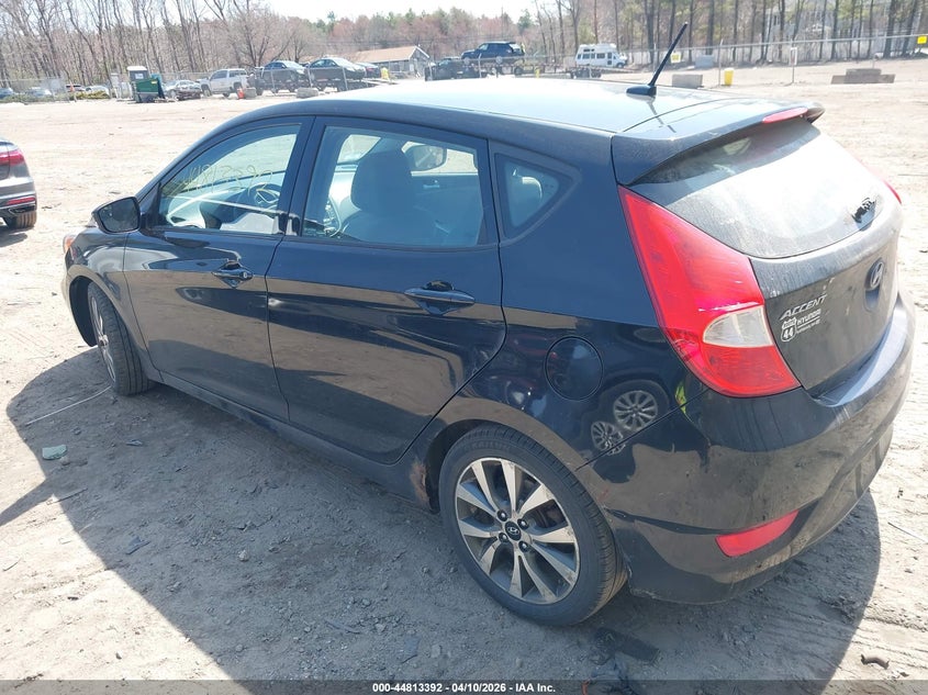 2017 Hyundai Accent VIN KMHCU5AE3HU355995 IAAI salvage auction — UNDERCARRIAGE, Salvage Title, sold $900 on 2026-07-28 (photo 3)
