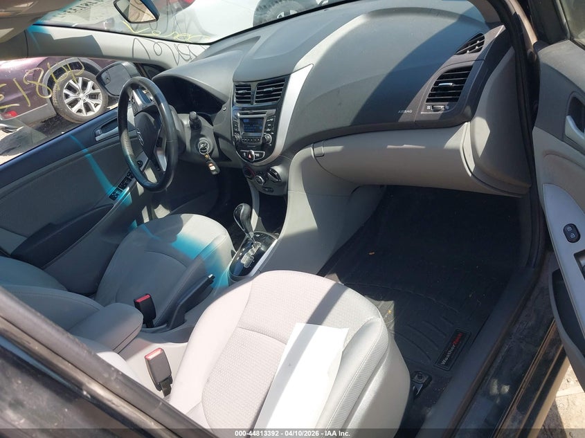 2017 Hyundai Accent VIN KMHCU5AE3HU355995 IAAI salvage auction — UNDERCARRIAGE, Salvage Title, sold $900 on 2026-07-28 (photo 5)