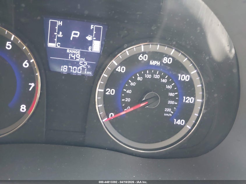 2017 Hyundai Accent VIN KMHCU5AE3HU355995 IAAI salvage auction — UNDERCARRIAGE, Salvage Title, sold $900 on 2026-07-28 (photo 7)