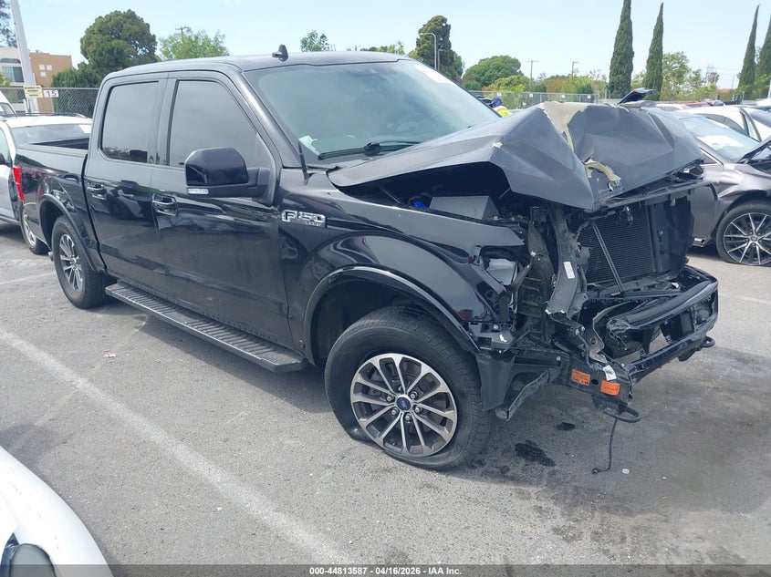 2018 Ford F-150 VIN 1FTEW1EP6JKD08666 IAAI salvage auction — FRONT END, Salvage Title, sold $3,150 on 2026-07-09 (photo 1)