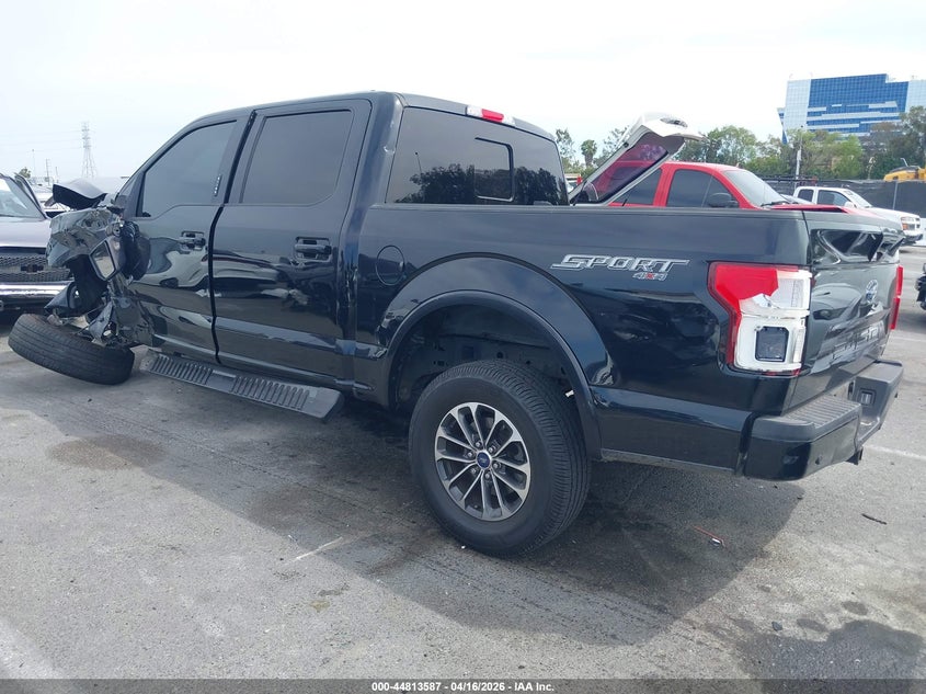 2018 Ford F-150 VIN 1FTEW1EP6JKD08666 IAAI salvage auction — FRONT END, Salvage Title, sold $3,150 on 2026-07-09 (photo 3)