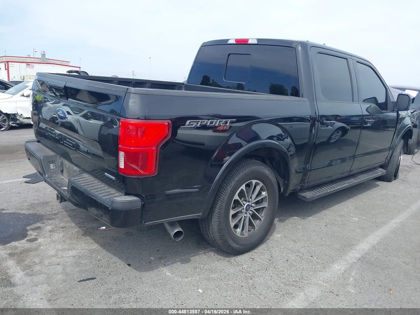 2018 Ford F-150 VIN 1FTEW1EP6JKD08666 IAAI salvage auction — FRONT END, Salvage Title, sold $3,150 on 2026-07-09 (photo 4)