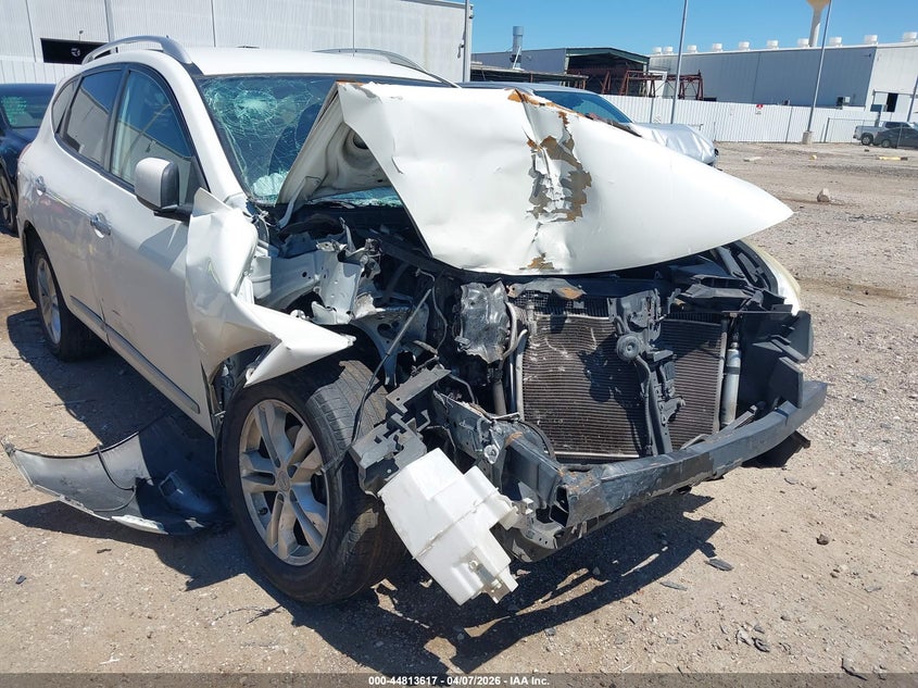 2013 Nissan Rogue VIN JN8AS5MV6DW136125 IAAI salvage auction — RIGHT FRONT, Wait Title, sold $75 on 2026-07-23 (photo 6)