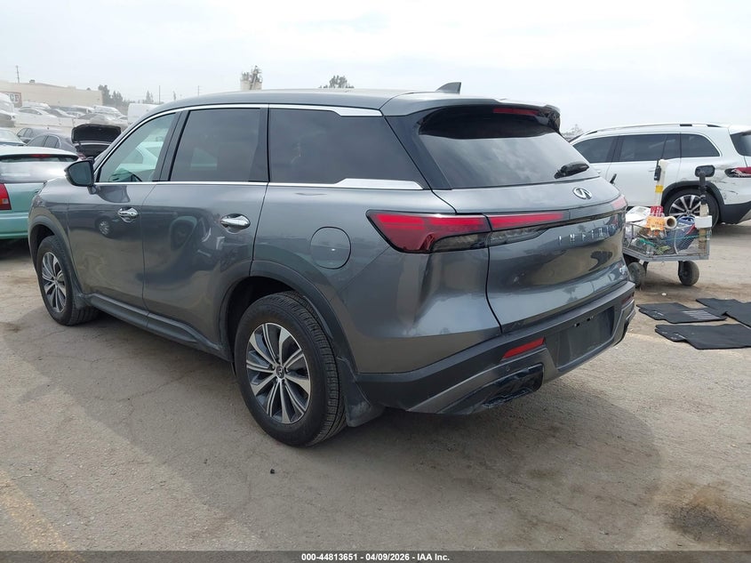 2025 Infiniti Qx60 VIN 5N1AL1ER0SC346555 IAAI salvage auction — RIGHT SIDE, Salvage Title, sold $15,300 on 2026-07-15 (photo 3)