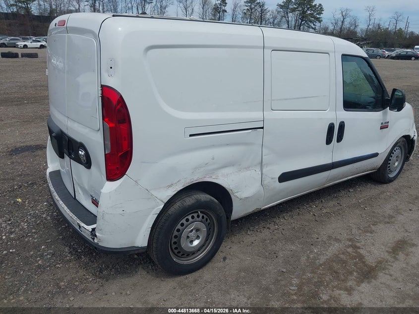2022 Ram Promaster city VIN ZFBHRFAB6N6W57162 IAAI salvage auction — FRONT & REAR, Clear (New York), sold $9,950 on 2026-07-07 (photo 4)