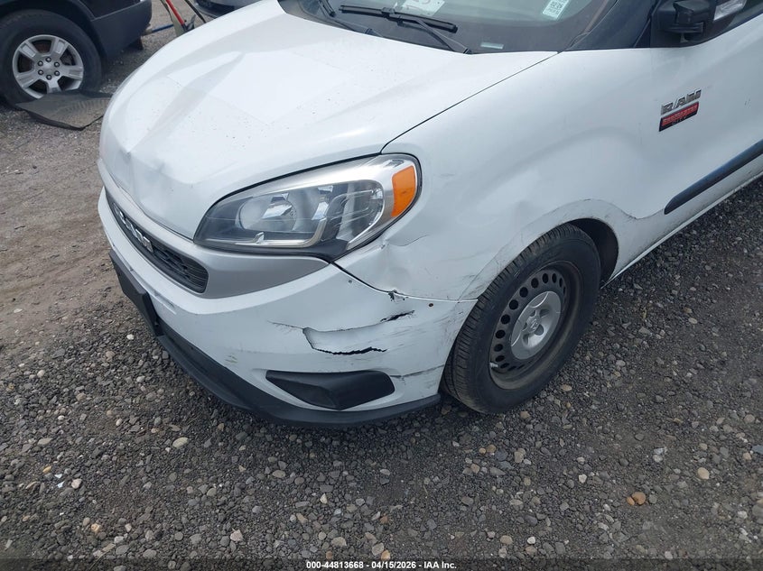 2022 Ram Promaster city VIN ZFBHRFAB6N6W57162 IAAI salvage auction — FRONT & REAR, Clear (New York), sold $9,950 on 2026-07-07 (photo 6)