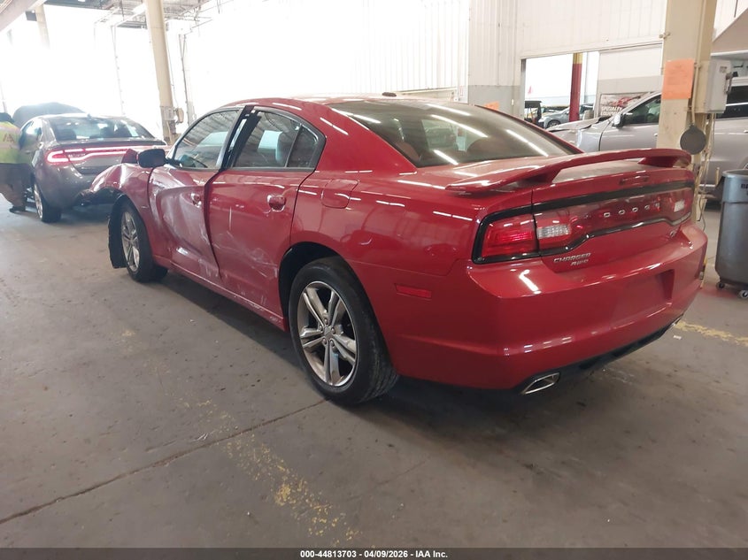2013 Dodge Charger VIN 2C3CDXDTXDH598036 IAAI salvage auction — FRONT END, Salvage Title, sold $1,100 on 2026-09-24 (photo 3)