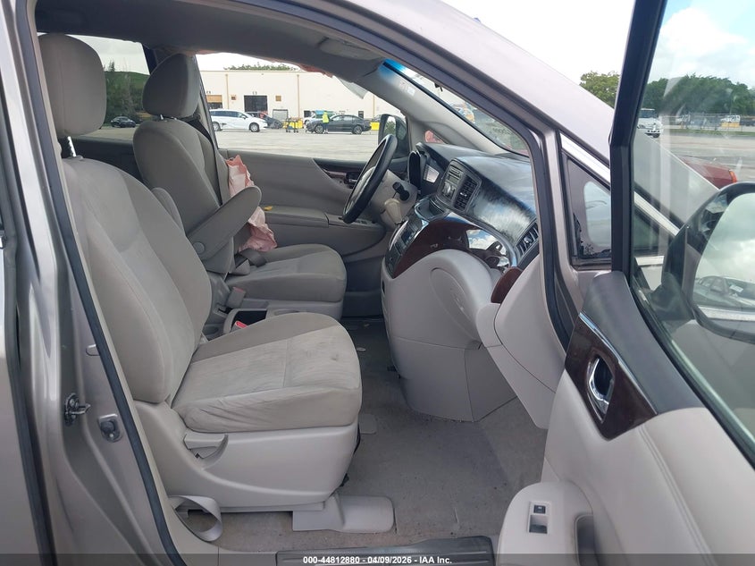 2012 Nissan Quest VIN JN8AE2KP8C9031495 IAAI salvage auction — LEFT & RIGHT, Salvage Title, sold $500 on 2026-07-16 (photo 5)