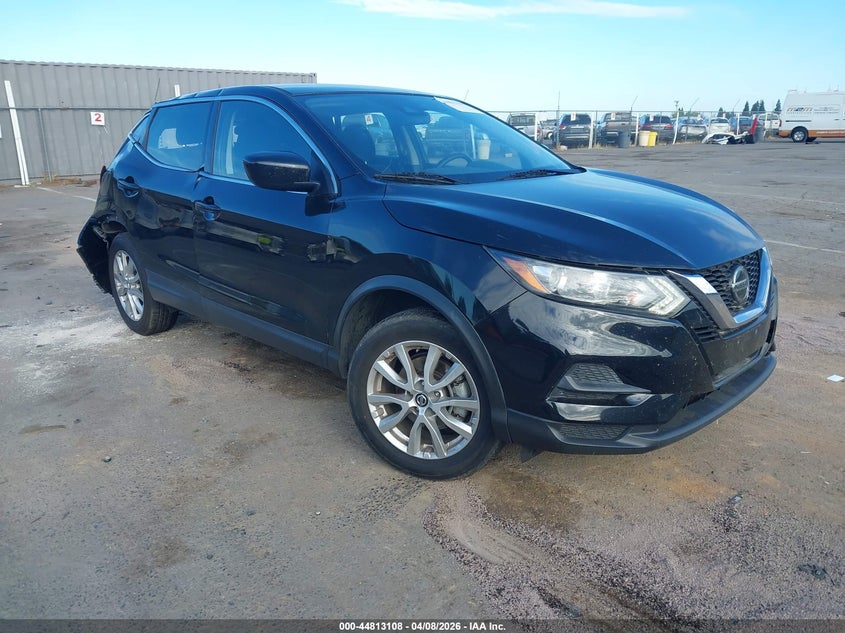 2021 Nissan Rogue VIN JN1BJ1AV6MW562982 IAAI salvage auction — REAR END, Salvage Title, sold $1,475 on 2026-07-08 (photo 1)