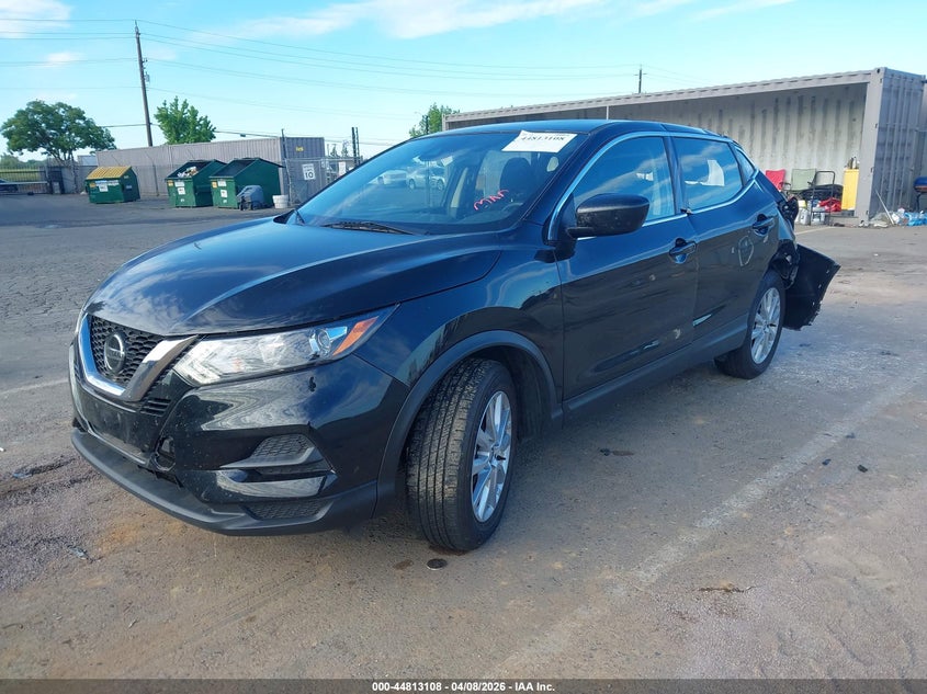 2021 Nissan Rogue VIN JN1BJ1AV6MW562982 IAAI salvage auction — REAR END, Salvage Title, sold $1,475 on 2026-07-08 (photo 2)