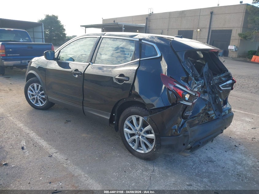 2021 Nissan Rogue VIN JN1BJ1AV6MW562982 IAAI salvage auction — REAR END, Salvage Title, sold $1,475 on 2026-07-08 (photo 3)