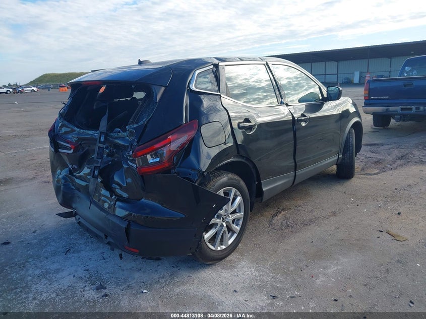 2021 Nissan Rogue VIN JN1BJ1AV6MW562982 IAAI salvage auction — REAR END, Salvage Title, sold $1,475 on 2026-07-08 (photo 4)