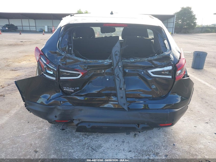 2021 Nissan Rogue VIN JN1BJ1AV6MW562982 IAAI salvage auction — REAR END, Salvage Title, sold $1,475 on 2026-07-08 (photo 6)