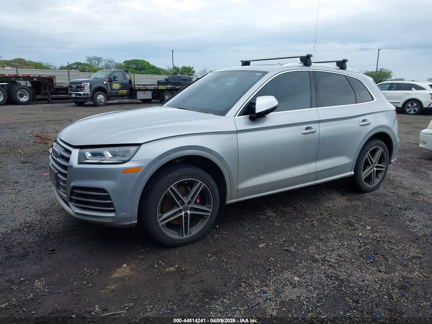 2018 Audi Sq5 VIN WA1A4AFY7J2216164 IAAI salvage auction — FRESH WATER, Salvage (Hawaii), sold $2,050 on 2026-07-28 (photo 2)
