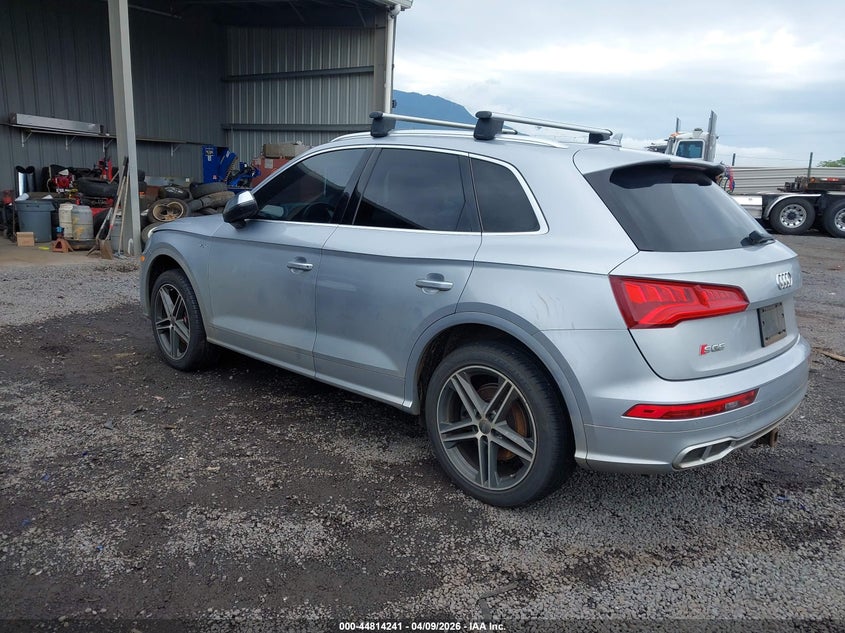 2018 Audi Sq5 VIN WA1A4AFY7J2216164 IAAI salvage auction — FRESH WATER, Salvage (Hawaii), sold $2,050 on 2026-07-28 (photo 3)