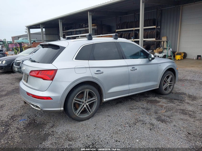 2018 Audi Sq5 VIN WA1A4AFY7J2216164 IAAI salvage auction — FRESH WATER, Salvage (Hawaii), sold $2,050 on 2026-07-28 (photo 4)