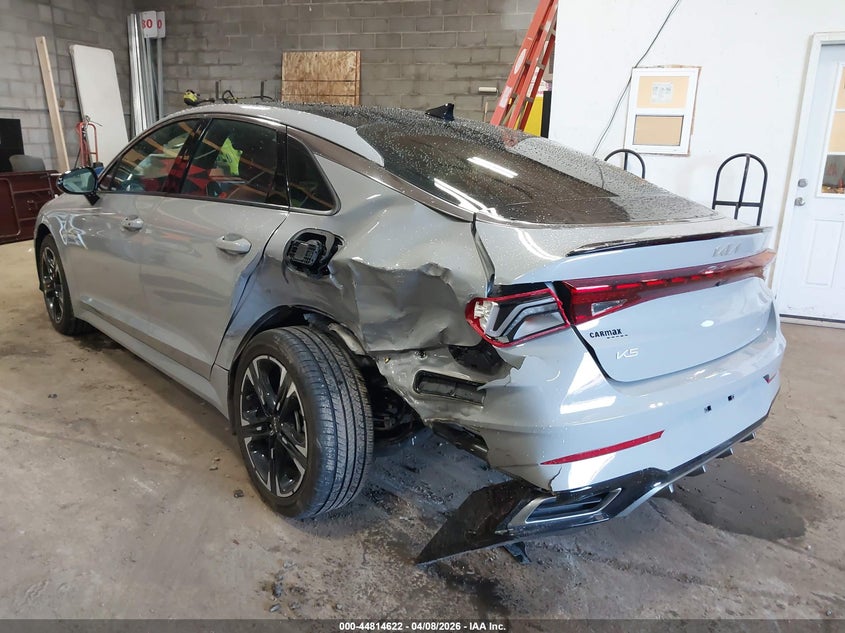 2024 Kia K5 VIN 5XXG64J21RG253943 IAAI salvage auction — LEFT REAR, Salvage Title, sold $7,775 on 2026-07-15 (photo 3)