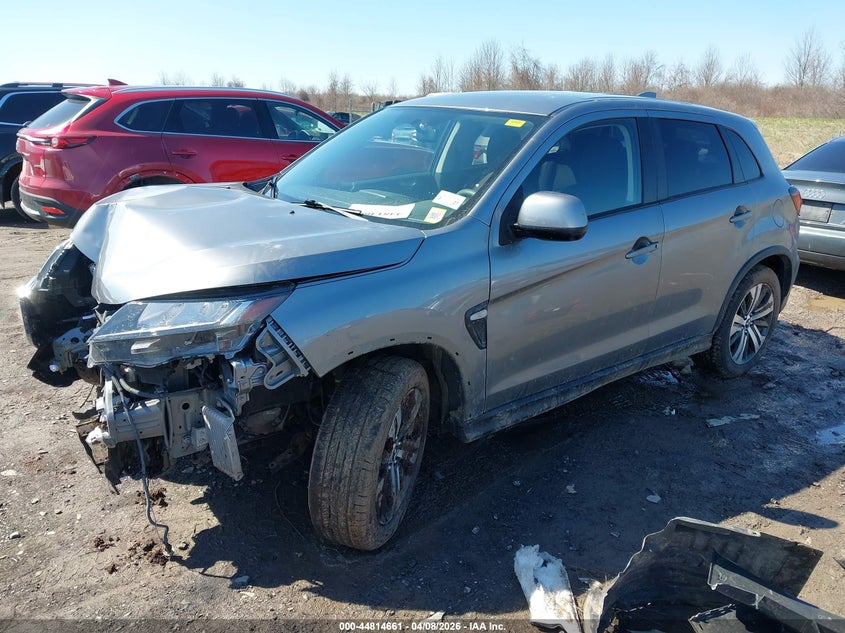 2020 Mitsubishi Outlander VIN JA4AR3AU2LU006824 IAAI salvage auction — FRONT END, Salvage Title, sold $2,575 on 2026-07-16 (photo 2)