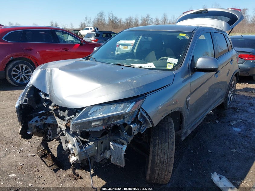 2020 Mitsubishi Outlander VIN JA4AR3AU2LU006824 IAAI salvage auction — FRONT END, Salvage Title, sold $2,575 on 2026-07-16 (photo 6)