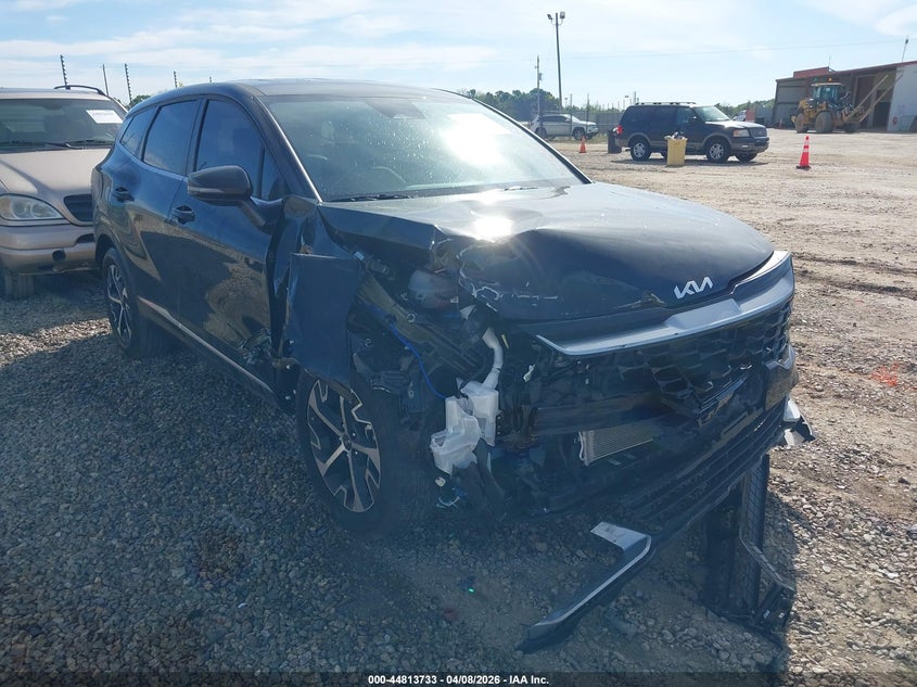 2025 Kia Sportage VIN 5XYK33DF6SG273523 IAAI salvage auction — FRONT END, Salvage (Alabama), sold $6,525 on 2026-07-21 (photo 1)