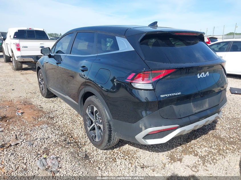 2025 Kia Sportage VIN 5XYK33DF6SG273523 IAAI salvage auction — FRONT END, Salvage (Alabama), sold $6,525 on 2026-07-21 (photo 3)