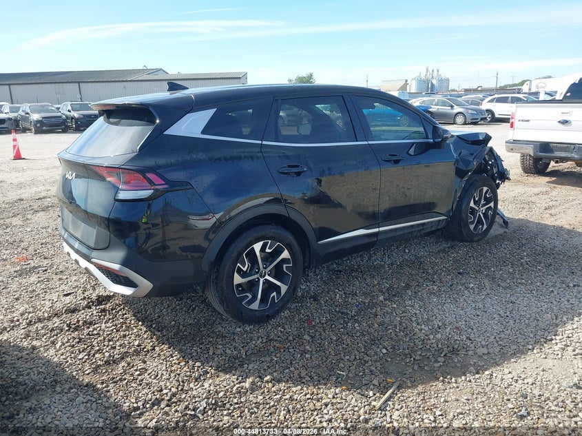 2025 Kia Sportage VIN 5XYK33DF6SG273523 IAAI salvage auction — FRONT END, Salvage (Alabama), sold $6,525 on 2026-07-21 (photo 4)