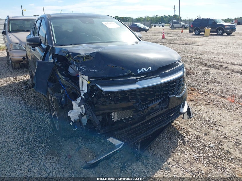 2025 Kia Sportage VIN 5XYK33DF6SG273523 IAAI salvage auction — FRONT END, Salvage (Alabama), sold $6,525 on 2026-07-21 (photo 6)