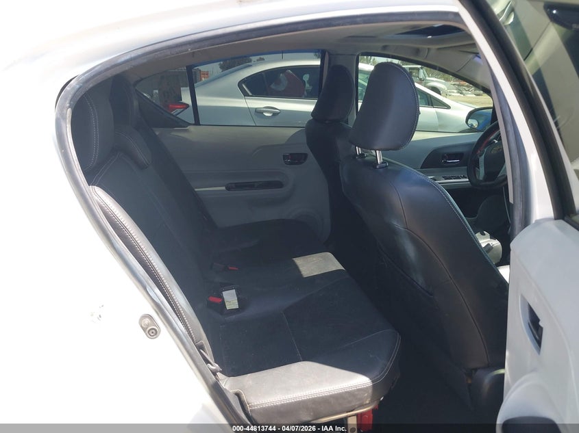 2012 Toyota Prius c VIN JTDKDTB38C1013373 IAAI salvage auction — LEFT REAR, Wait Title, sold $1,825 on 2026-07-08 (photo 8)