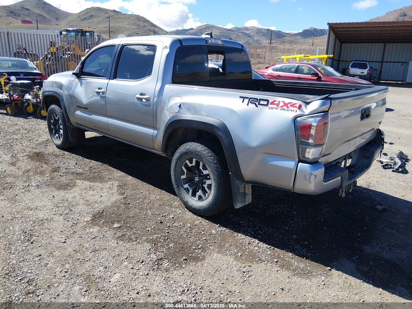 2021 Toyota Tacoma VIN 5TFCZ5AN6MX257428 IAAI salvage auction — ROLLOVER, Salvage (Nevada), sold $11,750 on 2026-07-10 (photo 3)