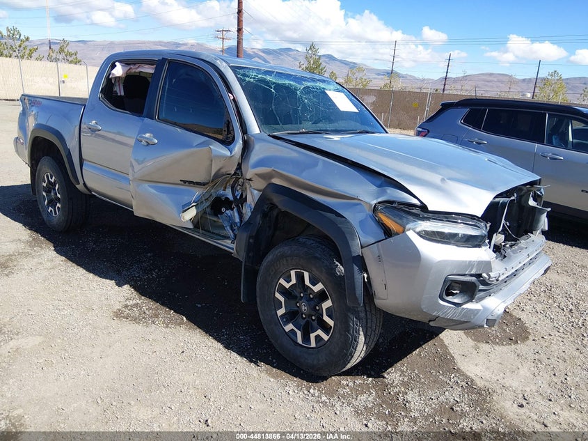 2021 Toyota Tacoma VIN 5TFCZ5AN6MX257428 IAAI salvage auction — ROLLOVER, Salvage (Nevada), sold $11,750 on 2026-07-10 (photo 6)