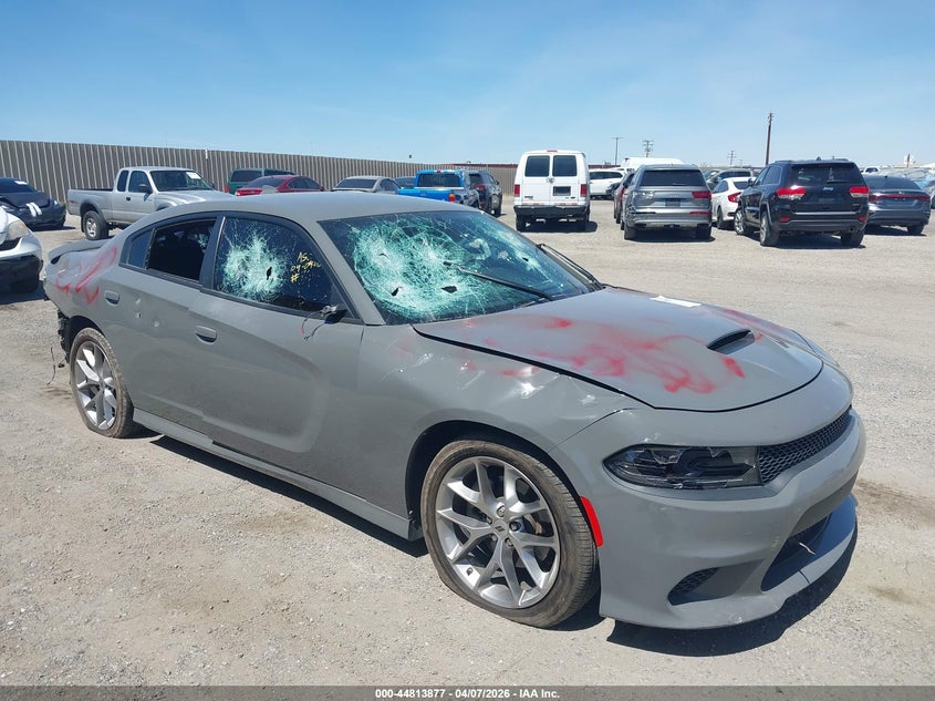 2023 Dodge Charger VIN 2C3CDXHG0PH583224 IAAI salvage auction — VANDALISM, Salvage Title, sold $675 on 2026-07-09 (photo 1)