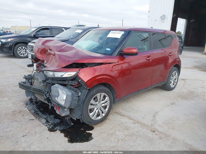 2020 Kia Soul VIN KNDJ23AU2L7084657 IAAI salvage auction — FRONT END, Salvage (Texas), sold $750 on 2026-07-30 (photo 2)