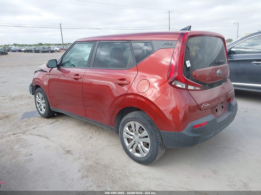 2020 Kia Soul VIN KNDJ23AU2L7084657 IAAI salvage auction — FRONT END, Salvage (Texas), sold $750 on 2026-07-30 (photo 3)