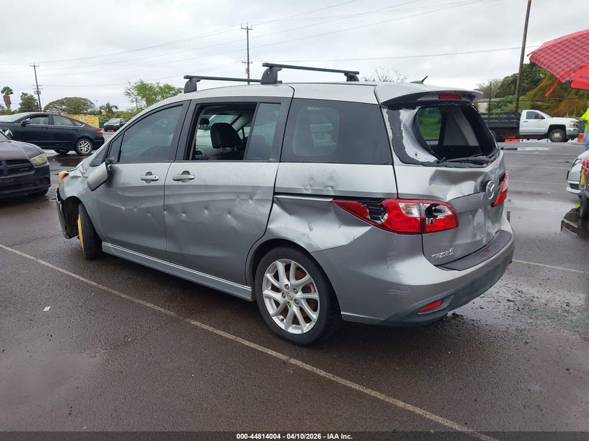 2012 Mazda 5 VIN JM1CW2DL1C0102634 IAAI salvage auction — ALL OVER, Salvage (Hawaii), sold $75 on 2026-07-28 (photo 3)