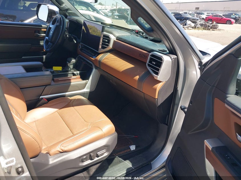 2025 Toyota Tundra VIN 5TFMA5DB8SX308891 IAAI salvage auction — SIDE, Salvage Title, sold $17,100 on 2026-07-22 (photo 5)