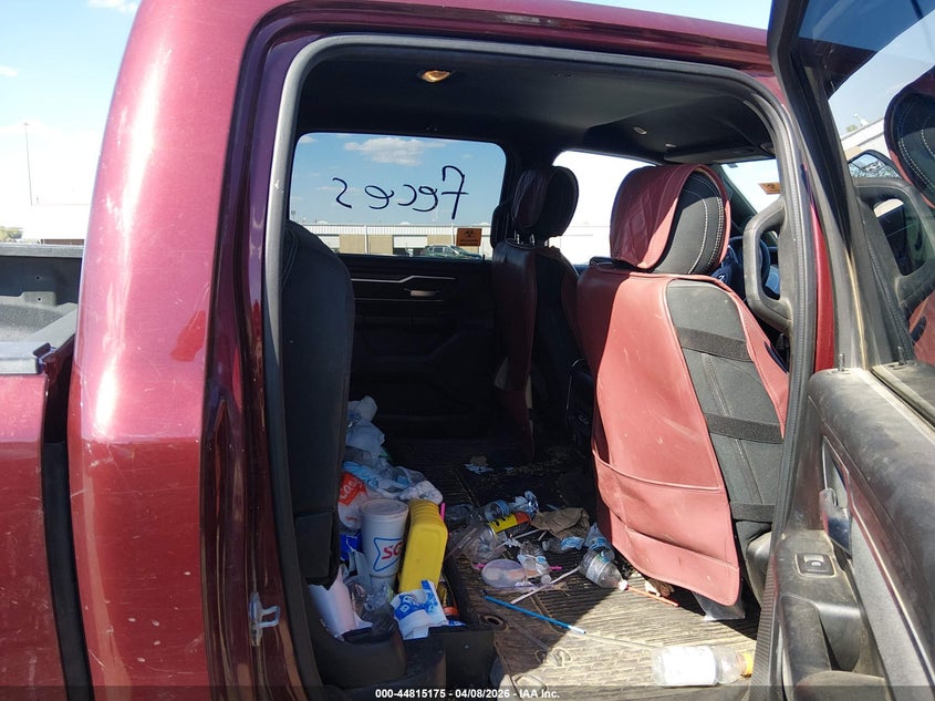2019 Ram 1500 VIN 1C6SRFFT2KN713188 IAAI salvage auction — RIGHT FRONT, Clear (Oklahoma), sold $5,875 on 2026-07-17 (photo 8)