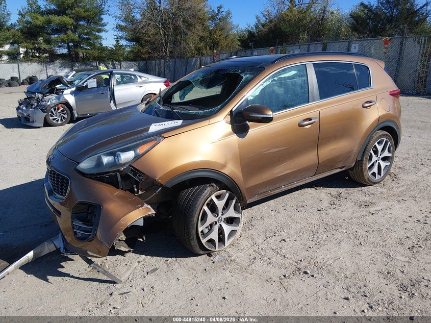 2017 Kia Sportage VIN KNDPR3A69H7240241 IAAI salvage auction — FRONT END, Salvage (Idaho), sold $1,150 on 2026-07-28 (photo 2)