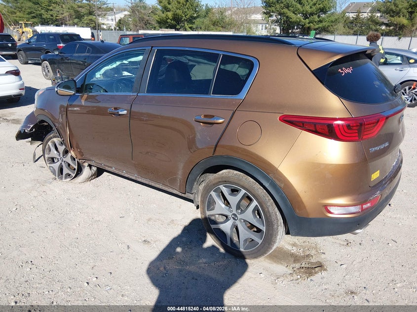 2017 Kia Sportage VIN KNDPR3A69H7240241 IAAI salvage auction — FRONT END, Salvage (Idaho), sold $1,150 on 2026-07-28 (photo 3)