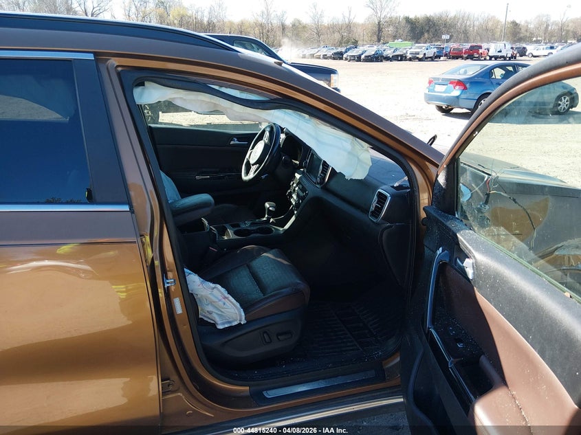 2017 Kia Sportage VIN KNDPR3A69H7240241 IAAI salvage auction — FRONT END, Salvage (Idaho), sold $1,150 on 2026-07-28 (photo 5)
