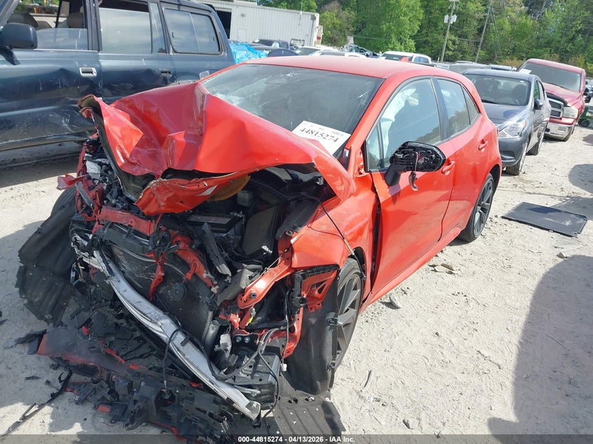 2024 Toyota Corolla VIN JTNC4MBE4R3223831 IAAI salvage auction — FRONT END, Salvage (Georgia), sold $925 on 2026-07-14 (photo 2)
