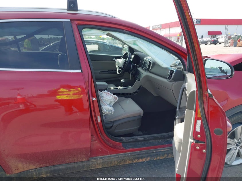 2017 Kia Sportage VIN KNDPM3AC2H7174524 IAAI salvage auction — FRONT END, Wait Title, sold $1,200 on 2026-07-29 (photo 5)