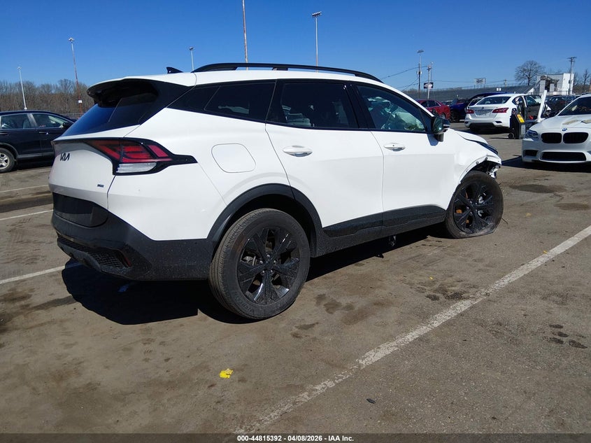 2025 Kia Sportage VIN KNDPZDDH8S7201117 IAAI salvage auction — FRONT END, Salvage (New Jersey), sold $8,400 on 2026-07-27 (photo 4)