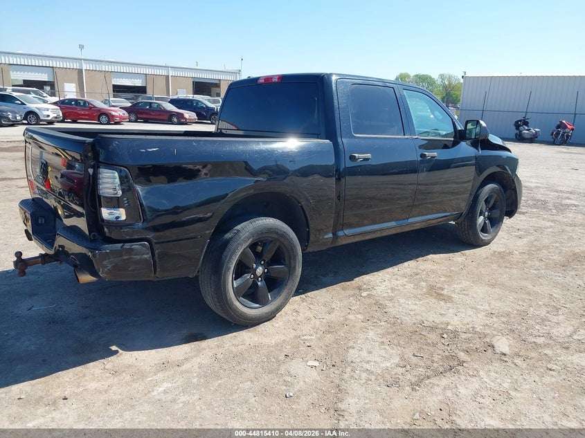 2013 Ram 1500 VIN 1C6RR7KT4DS720528 IAAI salvage auction — LEFT FRONT, Salvage Title, sold $1,400 on 2026-08-01 (photo 4)