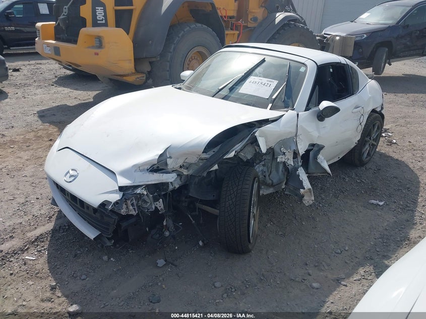 2023 Mazda Mx-5 VIN JM1NDAM70P0557489 IAAI salvage auction — LEFT SIDE, Salvage (Georgia), sold $1,550 on 2026-07-21 (photo 2)