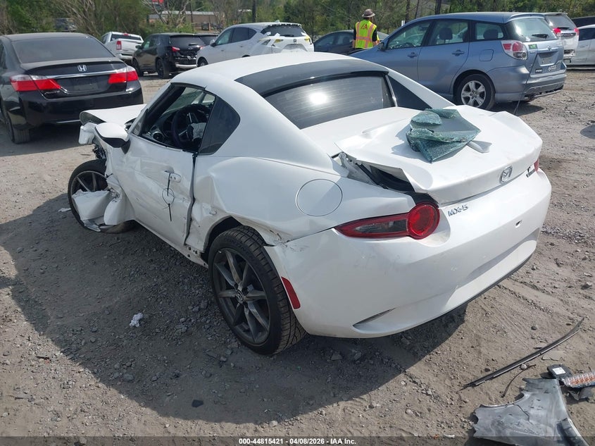 2023 Mazda Mx-5 VIN JM1NDAM70P0557489 IAAI salvage auction — LEFT SIDE, Salvage (Georgia), sold $1,550 on 2026-07-21 (photo 3)