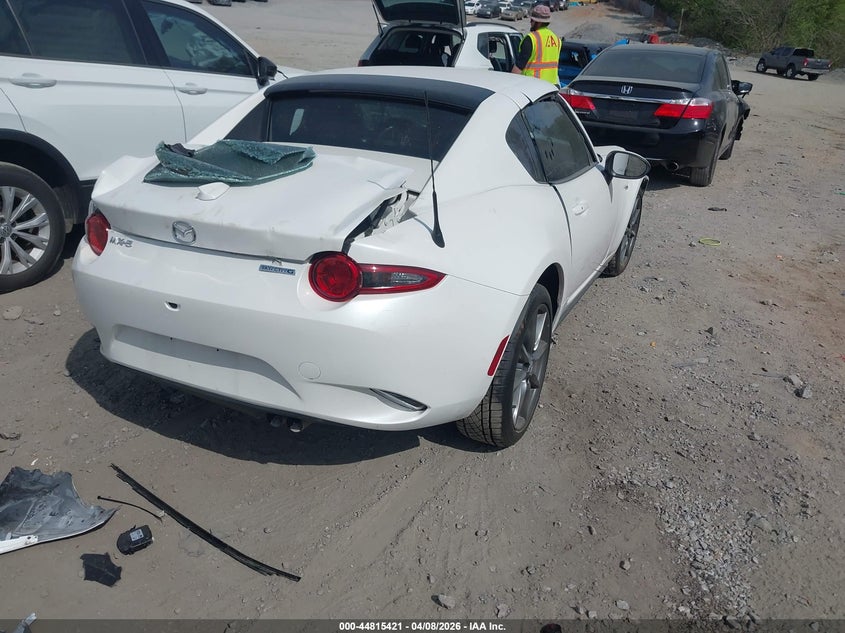 2023 Mazda Mx-5 VIN JM1NDAM70P0557489 IAAI salvage auction — LEFT SIDE, Salvage (Georgia), sold $1,550 on 2026-07-21 (photo 4)