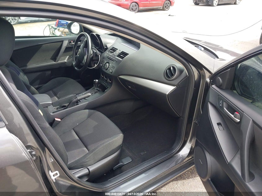 2012 Mazda 3 VIN JM1BL1L86C1636573 IAAI salvage auction — LEFT SIDE, Salvage Title, sold $450 on 2026-07-30 (photo 5)