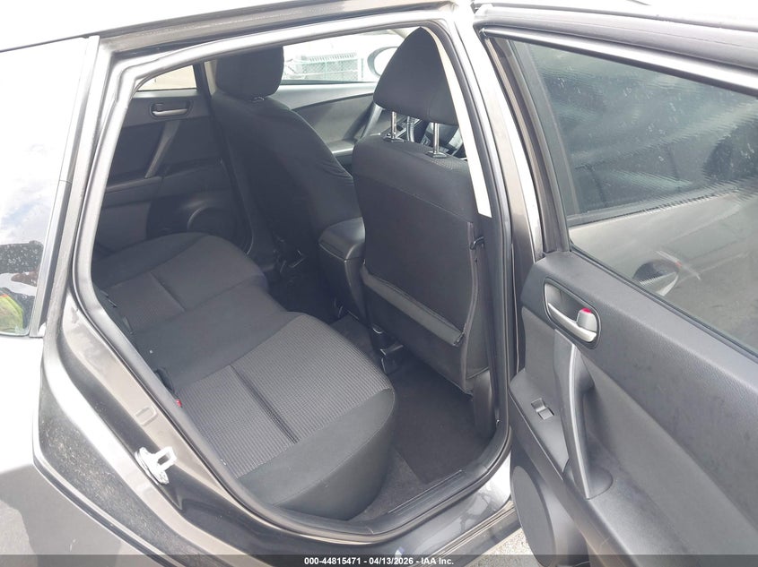 2012 Mazda 3 VIN JM1BL1L86C1636573 IAAI salvage auction — LEFT SIDE, Salvage Title, sold $450 on 2026-07-30 (photo 8)
