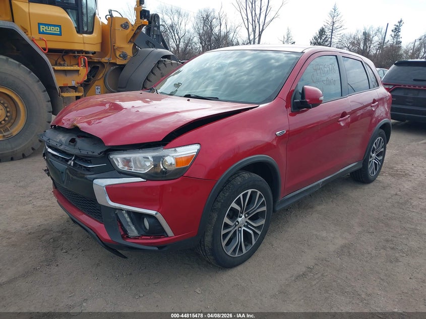 2018 Mitsubishi Outlander VIN JA4AR3AW4JU002272 IAAI salvage auction — FRONT END, Salvage Title, sold $1,850 on 2026-07-16 (photo 2)