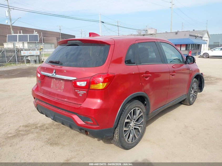 2018 Mitsubishi Outlander VIN JA4AR3AW4JU002272 IAAI salvage auction — FRONT END, Salvage Title, sold $1,850 on 2026-07-16 (photo 4)